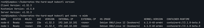 kubectl get nodes