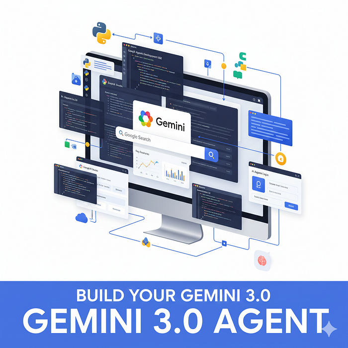 Simple guide to build a Google Search AI Agent with Gemini 3.0