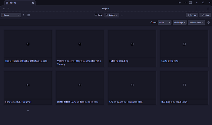 Projects Gallery (First View)