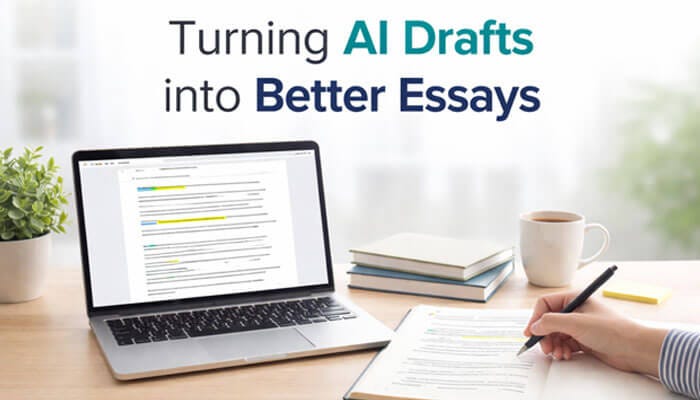 How Students Can Turn AI Drafts Into Better Essays