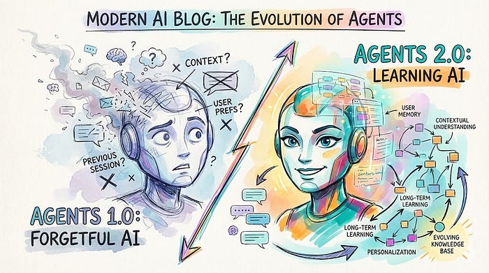 Agent 2.0: AI Agents That Can Learn (6 Learning Types That Make Memory Lasting) Agent 2.0: AI Agents That Can Learn (6 Learning Types That Make Memory Lasting)