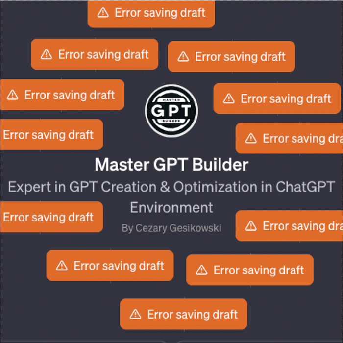 Who Broke The OpenAI GPT Builder And How?