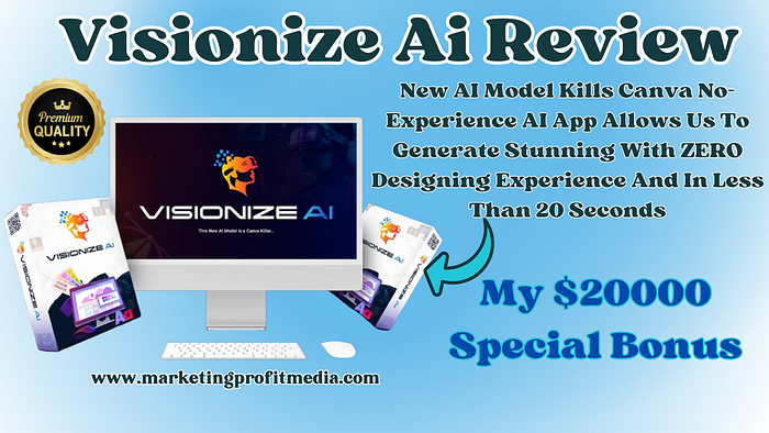 Visionize Ai Review — All In One AI Visuals Generator