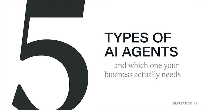 The 5 Types of AI Agents