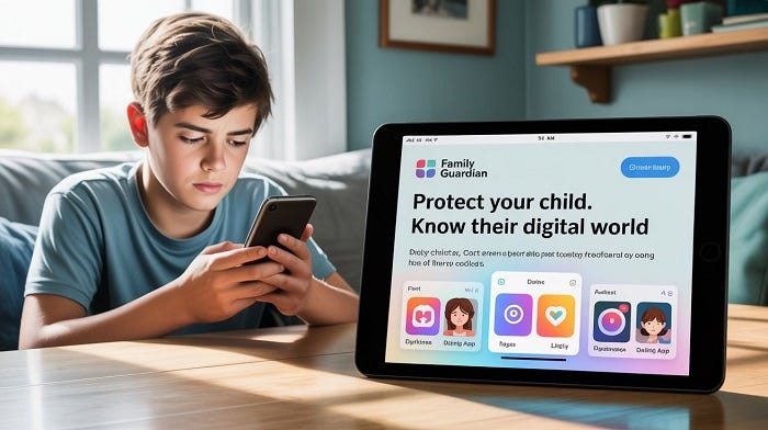 Detect which dating apps your kid has on their device