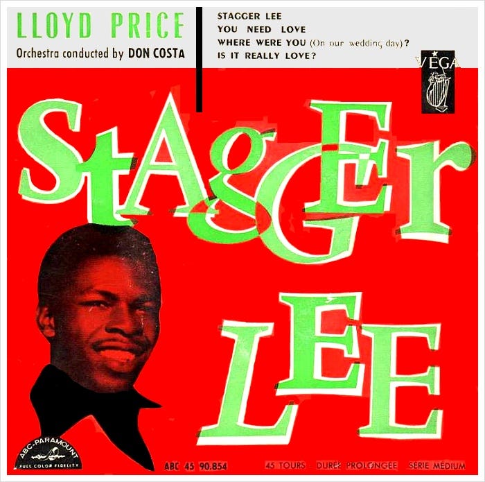 The Real-Life Story of Lloyd Price's 'Stagger Lee' | by Frank Mastropolo |  The Riff | Medium
