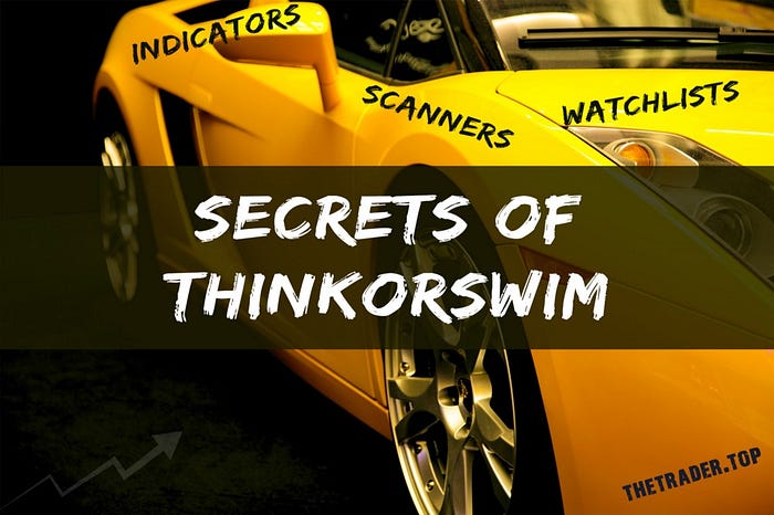 Personalización de indicadores, escáneres, listas de seguimiento, cuadrícula flexible para gráficos Thinkorswim (TOS).