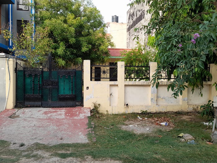 100 sq. mtr. completed residential property in Alpha 1, Greater Noida, N/W facing with all necessary approvals, offered by Shiva Associates.