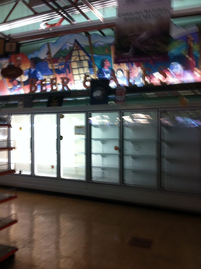 Healthy Shopper Market beer section