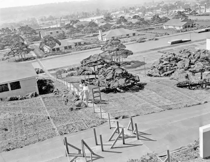 The Fake American Towns of World War II