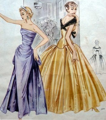 Fashion History- The New Look by Dior, by Kalyani Kala