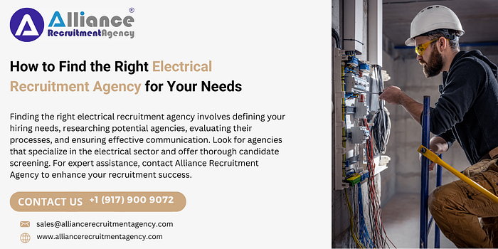 electrical recruitment agency
