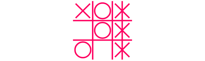 X plays middle right.