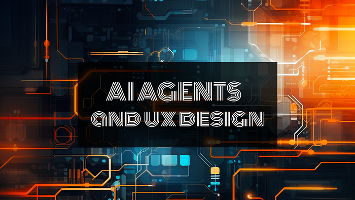 AI Agents in UX Design image made with Midjourney