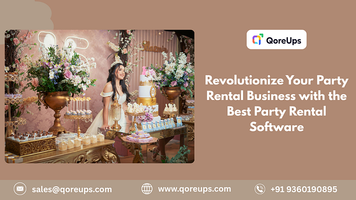 Revolutionize Your Party Rental Business with the Best Party Rental Software