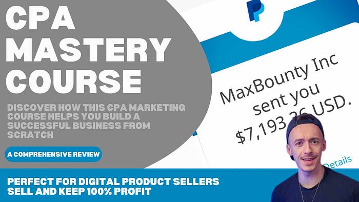 CPA Mastery Course Review for Digital Marketers with Resell Rights Discover how this CPA marketing course helps you build a successful business from scratch with resell rights. Perfect for digital product sellers who want to maximize their sales and earnings