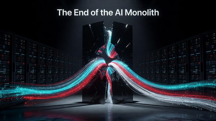 The Death of the Monolithic AI Model: A Paradigm Shift