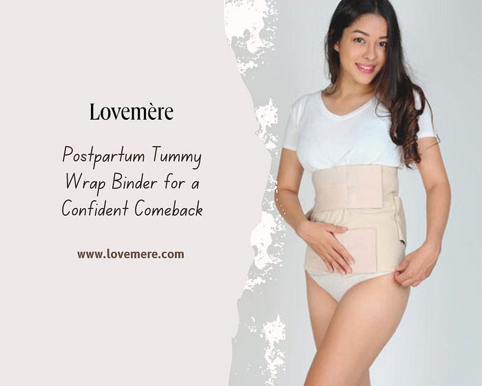 Postpartum Tummy Wrap Binder