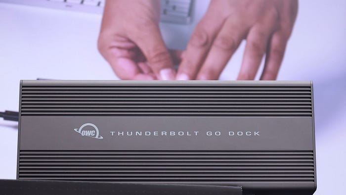 單獨行動更方便,不再外掛電源轉接 OWC Thunderbo 單獨行動更方便,不再外掛電源轉接 OWC Thunderbo