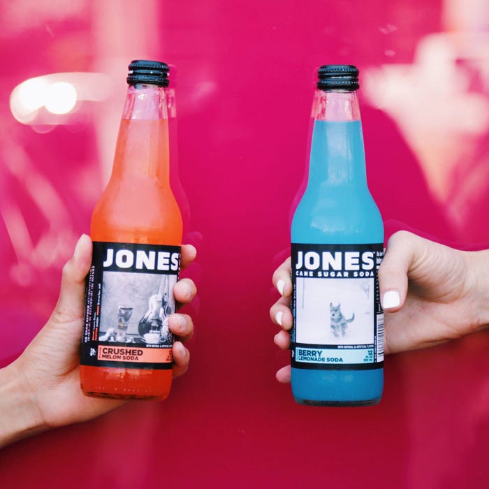 Jones Soda Site Redesign. Process documentation of website… by