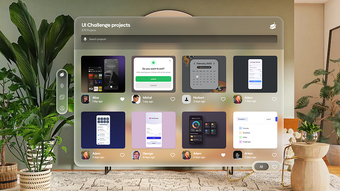 physical buttons paradigm