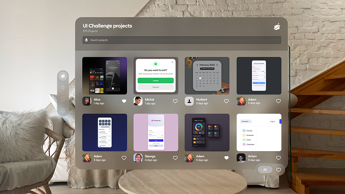 spatial OS high fidelity