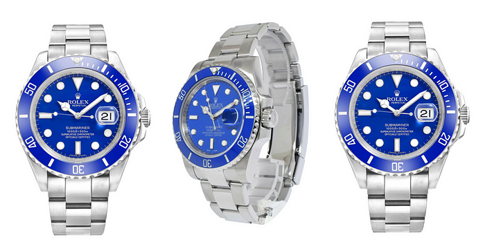 Rolex Submariner Ceramic Blue Dial 116610