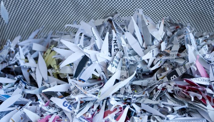 Annual Document Purge Service — Boston Shredding Service