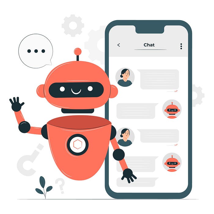 Icône De Robot Chat Bot Signe Pour Le Concept De Service De