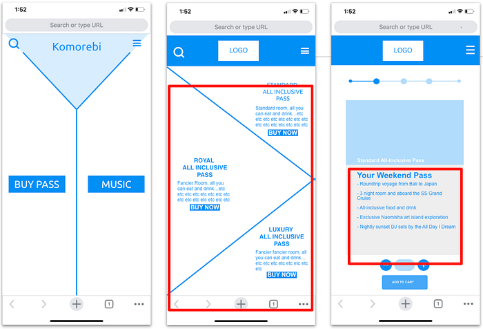 Music Festival Microsite — A UX/UI Case Study | by Josh Bechtler-Levin ...