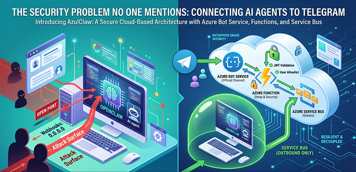 How to Securely Connect Your AI Agent to Telegram with Azure