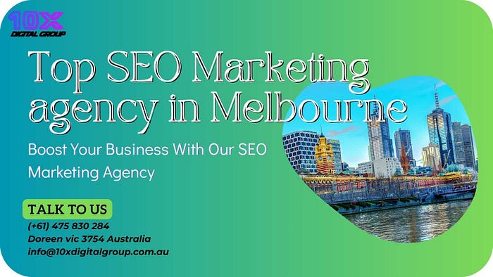Top SEO Marketing agency in Melbourne
