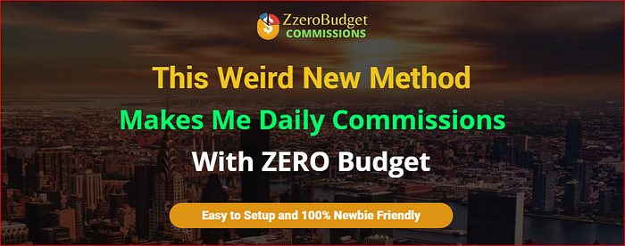 ZZERO BUDGET COMISSIONS