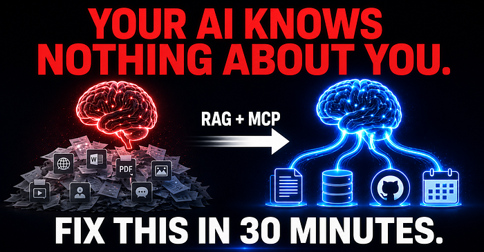 Your Local AI Is Dumb. Not Because of the Model. Because of What It Can’t See.
