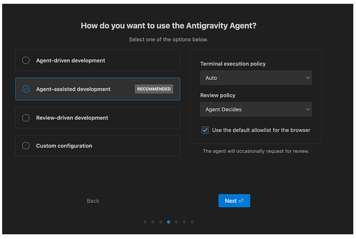 Agent 行为设置