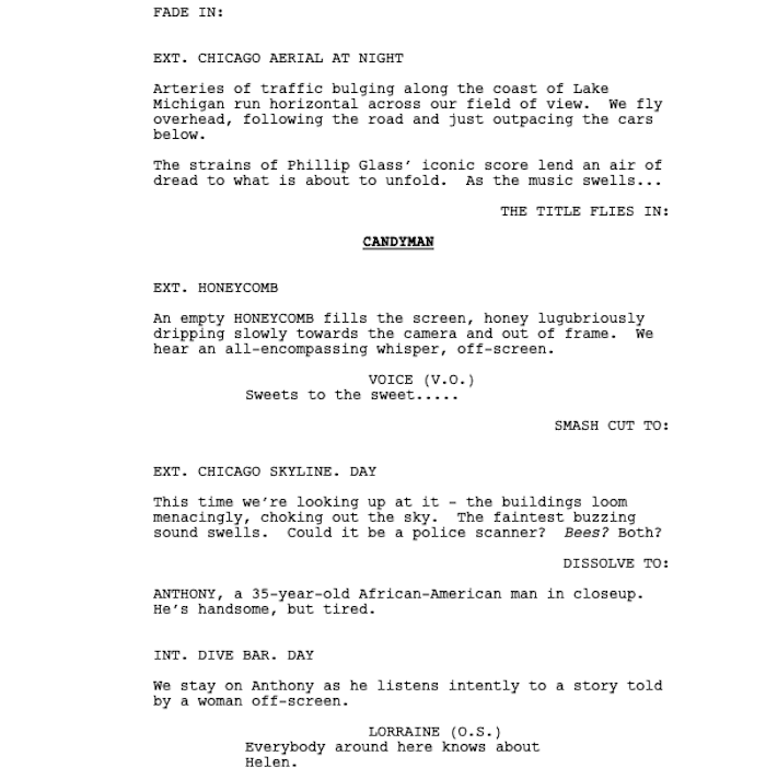 Page One “Candyman” (2021) Go Into The Story