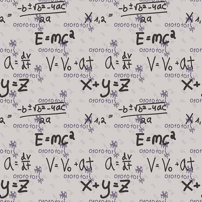 Source: https://pixabay.com/de/illustrations/muster-albert-einstein-uni-e-mc2-7221346/