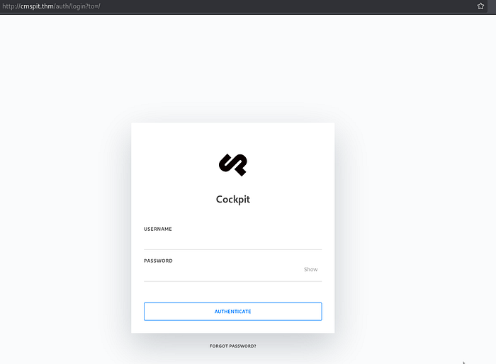 Image 4 — CMSpit Tryhackme d4838c44c2a7