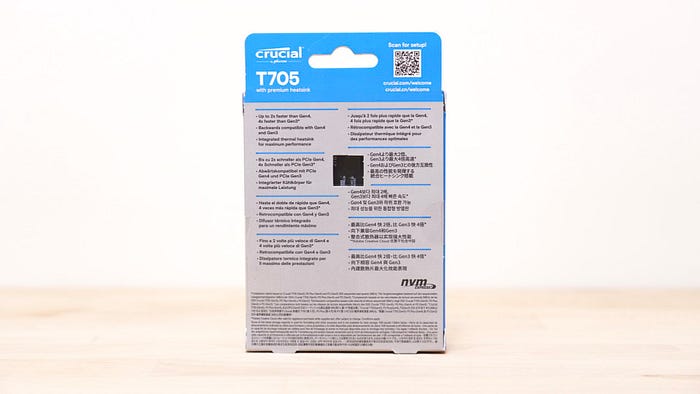 這就是 T0 級別的 SSD！Crucial T705 2T