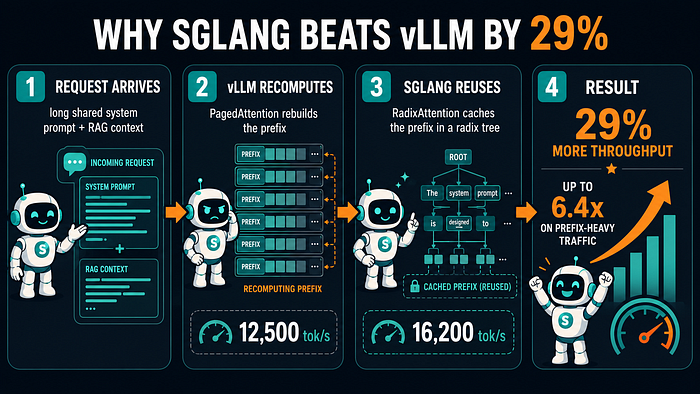 I Served the Same Model on vLLM, SGLang, and TensorRT-LLM — the Default Gives Up 29%