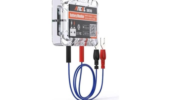 Remote car battery monitor deals