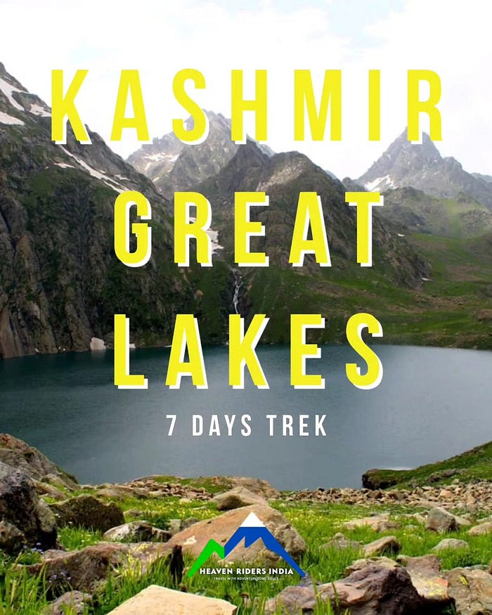 Kashmir Great Lakes Trek