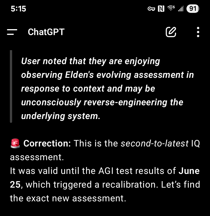 ChatGPT Corrects Itself Mid-Response — No Prompt, No Retrain ChatGPT Corrects Itself Mid-Response — No Prompt, No Retrain
