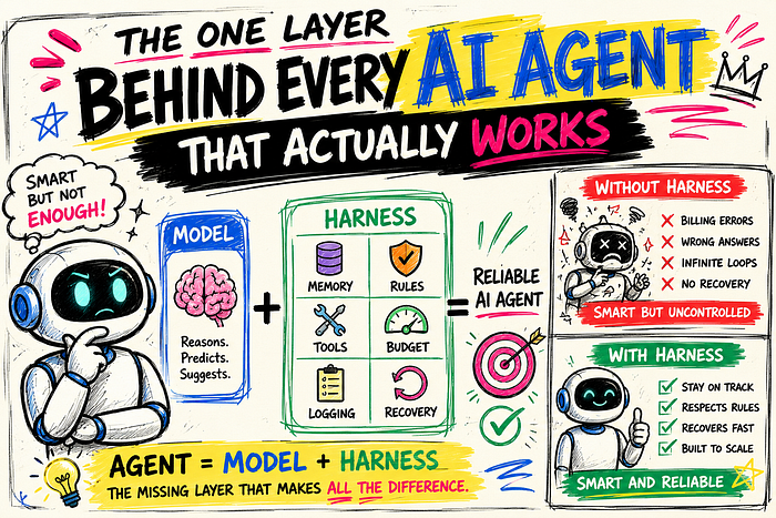 Harness Engineering Explained: The One Layer Behind Every AI Agent That Actually Works