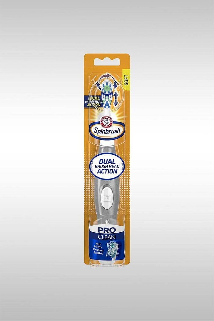 Arm & Hammer Spinbrush Pro (766878000510) — Image Credit: Church & Dwight