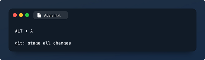 Git Add