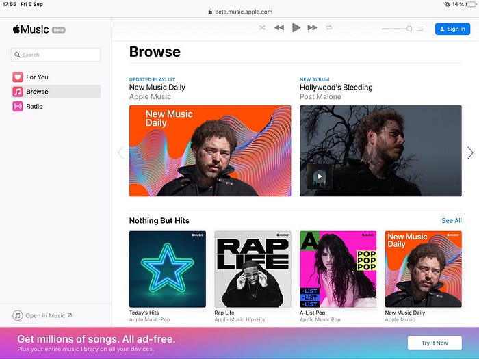 Beta Apple Music
