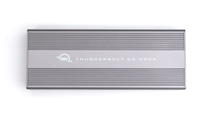 單獨行動更方便,不再外掛電源轉接 OWC Thunderbo 單獨行動更方便,不再外掛電源轉接 OWC Thunderbo