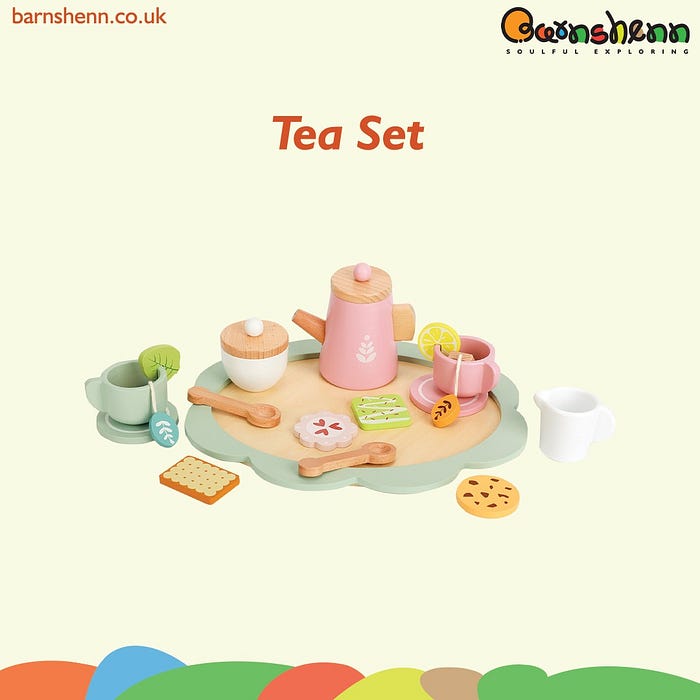 Barnshenn wooden tea set